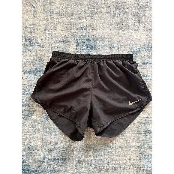 Nike Pants - Nike Black Tempo Brief Lined Athletic Running Shorts Women's Small